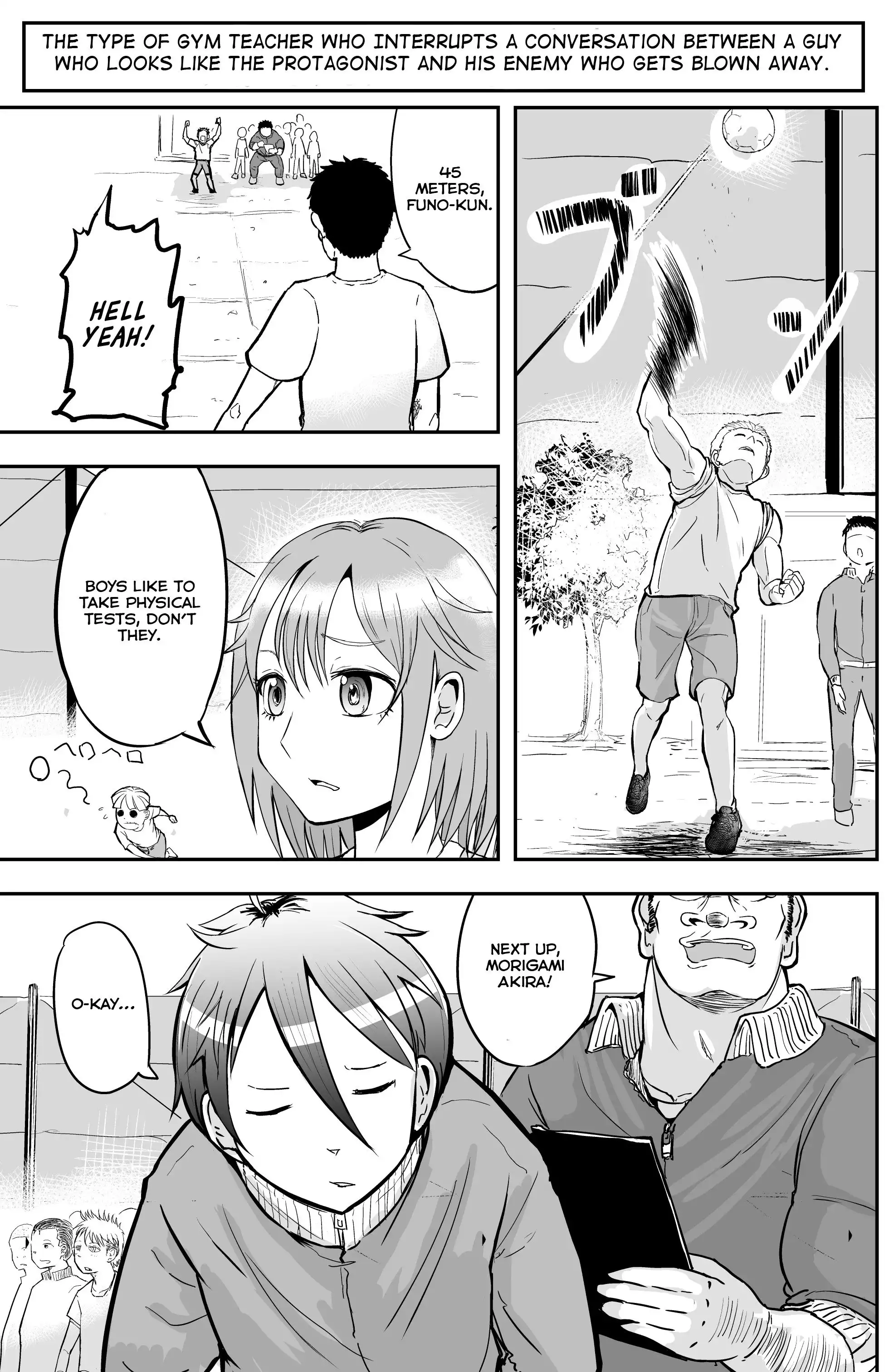 A manga about the kind of PE teacher who dies at the start of a school horror film Chapter 15 1